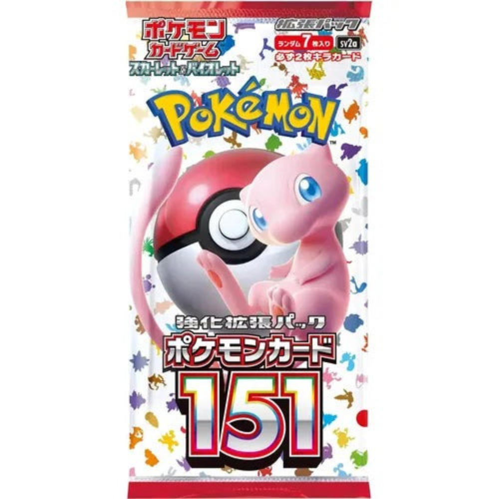 151 Japanese Booster Pack